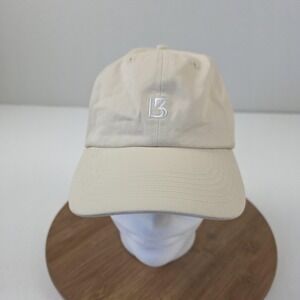 Buffbunny Collection Hat Cap Strap Back Adjustable Womens Beige Baseball Twill
